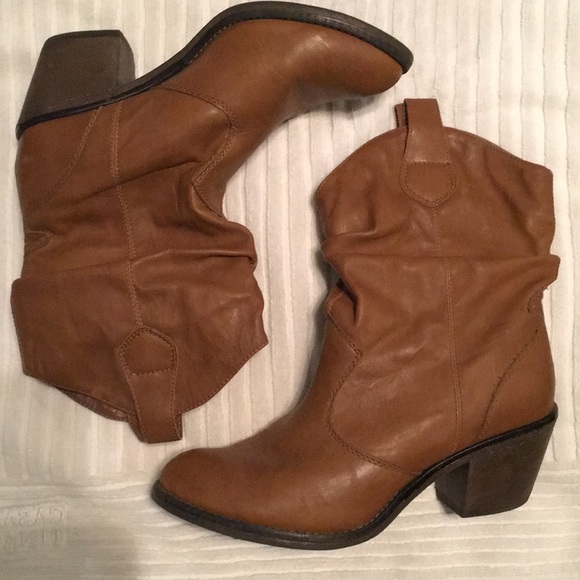 X-Appeal Shoes - Short cow girl boots